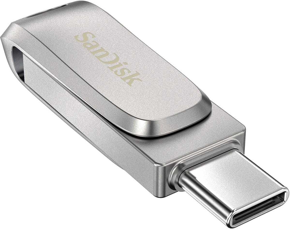 سانديسك ألترا محرك مزدوج لوكس USB Type-C بسعة 256 جيجابايت سانديسك ألترا محرك مزدوج لوكس USB Type-C بسعة 256 جيجابايت